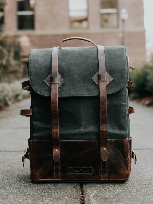 VenturePro Leather Backpack